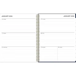 2025 Blue Sky Nightfall 8.5" x 11" Weekly & Monthly Planner, Plastic Cover, Multicolor (150545)
