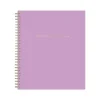 2025 Blue Sky Orchid 8" x 10" Monthly Planner, Plastic Cover, Purple (147941)