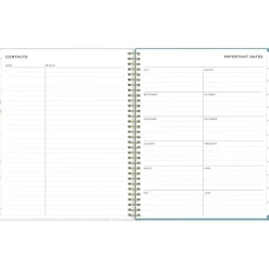 2024-2025 Blue Sky Splatter Dot Jade 8.5