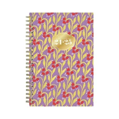 2024-2025 Blue Sky The House That Lars Built Lilac Red 5" x 8" Academic Weekly & Monthly Planner, Multicolor (149845)
