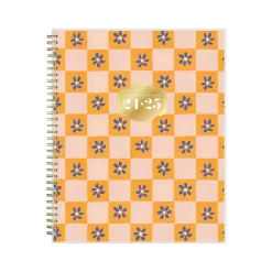 2024-2025 Blue Sky The House That Lars Built Penny's Floral Quilt 8.5" x 11" Academic Weekly & Monthly Planner, Plastic Cover