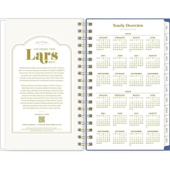 2024-2025 Blue Sky The House That Lars Built Yellow Floral 3.63