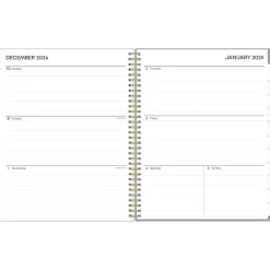 2025 Blue Sky Tula 8.5" x 11" Weekly & Monthly Planner, Plastic Cover, Multicolor (143971-25)