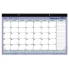 2025 Brownline 17.75" x 10.87" Monthly Desk Pad Calendar, White/Blue (C181700)