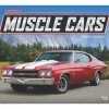 2025 BrownTrout American Muscle Cars 7" x 12" Monthly Deluxe Wall Calendar (9781975479398)