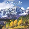 2025 BrownTrout Colorado Wild & Scenic 12" x 24" Monthly Square Wall Calendar (9781975474713)