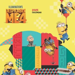 2025 BrownTrout Despicable Me 12" x 24" Monthly Square Wall Calendar, (9781645916833)