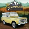 2025 BrownTrout Ford Bronco 12" x 12" Monthly Square Wall Calendar (9781975482978)