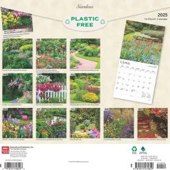2025 BrownTrout Gardens 12" x 12" Monthly Wall Calendar (9781975474829)