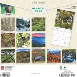 2025 BrownTrout Great Smokies 12" x 12" Monthly Wall Calendar (9781975474881)