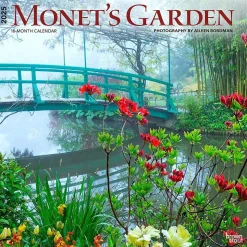 2025 BrownTrout Monet's Garden 12" x 12" Monthly Wall Calendar (9781975477431)