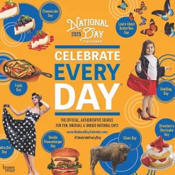 2025 BrownTrout National Day 12" x 12" Monthly Square Wall Calendar (9781975479985)