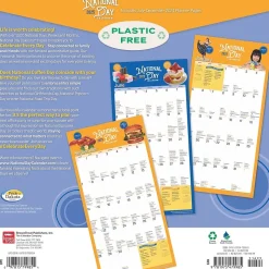 2025 BrownTrout National Day 12" x 12" Monthly Square Wall Calendar (9781975479985)