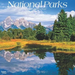 2025 BrownTrout National Parks 12" x 12" Monthly Wall Calendar (9781975475345)