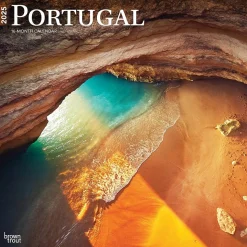 2025 BrownTrout Portugal 12" x 12" Monthly Wall Calendar (9781975476205)