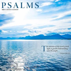 2025 BrownTrout Psalms 12" x 12" Monthly Wall Calendar (9781975477554)