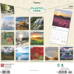 2025 BrownTrout Psalms 12" x 12" Monthly Wall Calendar (9781975477554)
