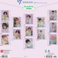 2025 BrownTrout Seventeen 12" x 12" Monthly Square Wall Calendar (9781975483180)