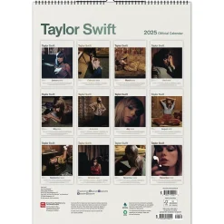2025 BrownTrout Taylor Swift 11.7" x 16.5" Monthly Wall Calendar (9798330700011)