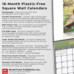 2025 BrownTrout Vintage Travel Posters 12