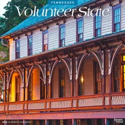 2025 BrownTrout Volunteer State Tennessee Places 12" x 12" Monthly Wall Calendar (9781975483067)