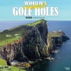 2025 BrownTrout World's Toughest Golf Holes 12" x 24" Monthly Square Wall Calendar, (9781975479855)
