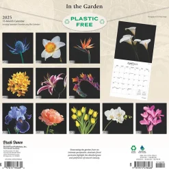 2025 Brush Dance In the Garden 12" x 12" Monthly Wall Calendar (9781975478568)