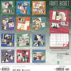 2025 Cal Ink Fruits Basket 12" x 12" Monthly Wall Calendar (9781645916802)