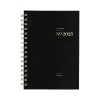 2025 Cambridge WorkStyle Classic 5.5" x 8.5" Weekly & Monthly Planner, Poly Cover, Black/Gold (1606-200-05-25)