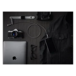 360 Electrical Authentic Collection Lightning to USB for iPhone/iPad/iPod Touch, Charcoal (360650-CH)