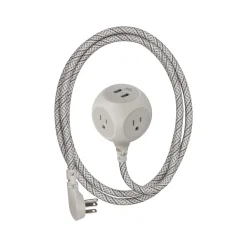 360 Electrical Habitat 2.4 6" Cable, French Grey (360464)