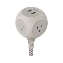 360 Electrical Habitat 2.4 6" Cable, French Grey (360464)