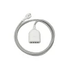 360 Electrical Harmony Collection Habitat+4.8A USB Extension for Most Smartphones, Gray (360623)