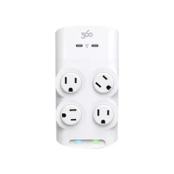 360 Electrical Revolve60 4-Outlet 2-USB Port Surge Protector, White (3E0773-WHT6NA)