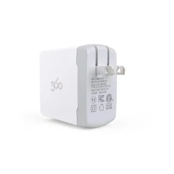 360 Electrical Vivid 2-Outlet Wall Charger, White (360710)
