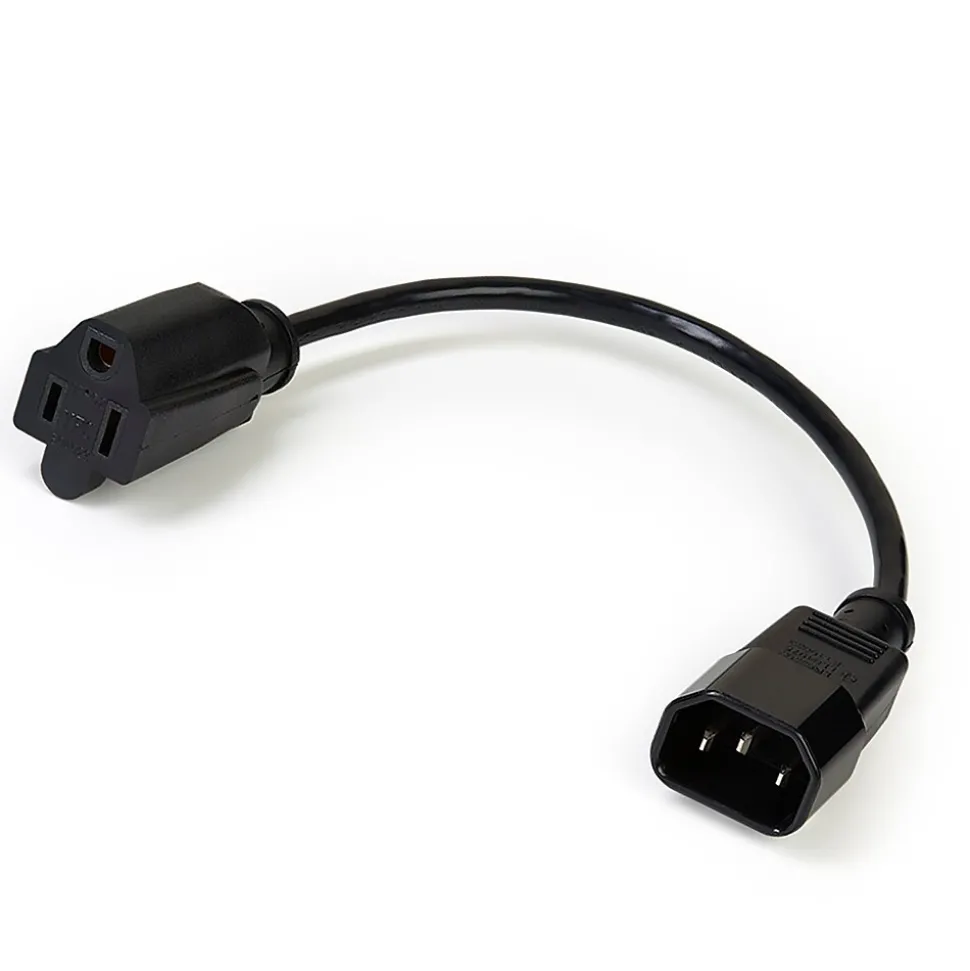 1 ft. Computer Power Cord - 10-Pack