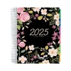 2025 Global Printed Products 8.5" x 11" Weekly & Monthly Planner, Plastic Cover, Multicolor (SPLS25-DCY-6)