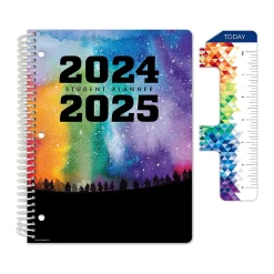 2024-2025 GPP 8.5" x 11" Academic Weekly & Monthly Student Planner, Paper Cover, Multicolor, 40/Pack (AY24SM851101-CP)