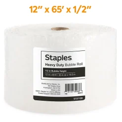 1/2" Heavy Duty Bubble Roll, 12" x 65' (4069422)