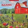 2025 Hopper Studios Beckoning Barns 12" x 24" Monthly Square Wall Calendar, (9781773728117)