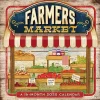 2025 Hopper Studios Farmer's Market 12" x 12" Monthly Wall Calendar (9781773728148)