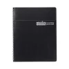 2025 House of Doolittle 8.5" x 11" Monthly Planner, Faux Leather Cover, Black (26202-25)