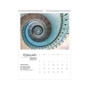 2025 House of Doolittle Abstract Architecture 11" x 14" Monthly Wall Calendar (315-25)