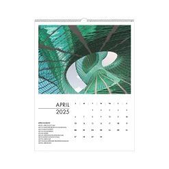 2025 House of Doolittle Abstract Architecture 11" x 14" Monthly Wall Calendar (315-25)