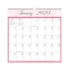 2025 House of Doolittle Breast Cancer Awareness 12" x 12" Monthly Wall Calendar, Pink/Gray (3671-25)