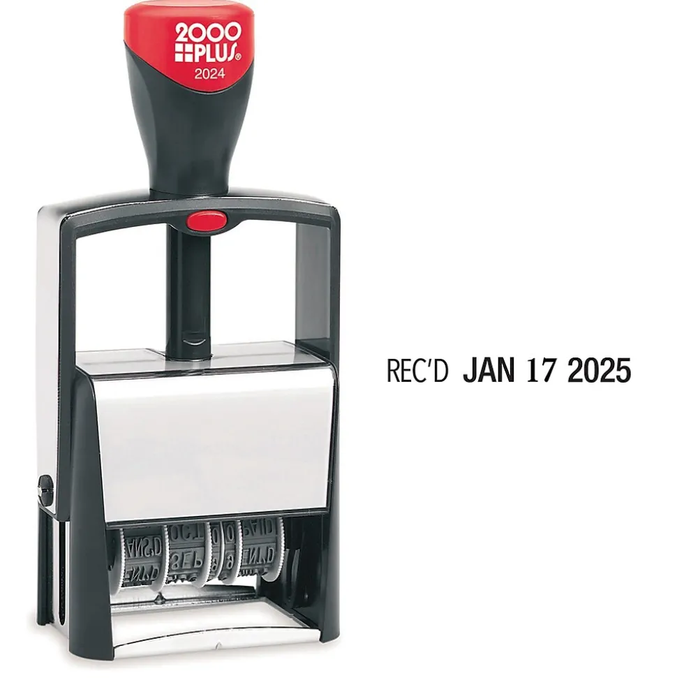 2000 PLUS Classic Line Dater, Black Ink (011227)