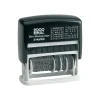 2000 Plus 12-in-1 Micro Date and Message Stamp, 12 Phrases, Black Ink (010072)