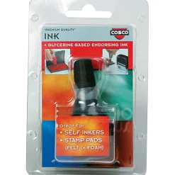 2000 Plus Ink Refills for Self-Inking Stamp Pads, Black, 24/Carton (032962-CT)