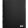 2025 Staples 8" x 11" Four-Person Daily Appointment Book, Black (ST58479-25)