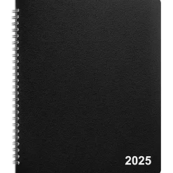 2025 Staples 7" x 9" Monthly Planner, Assorted Colors (ST12942-25)